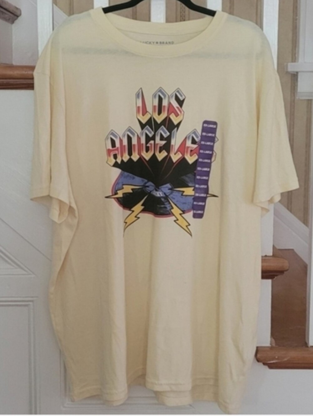 LUCKY BRAND Men's Cotton Graphic Shortsleeve T-Shirt Size XXL